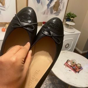 100 percent authentic Chanel flats